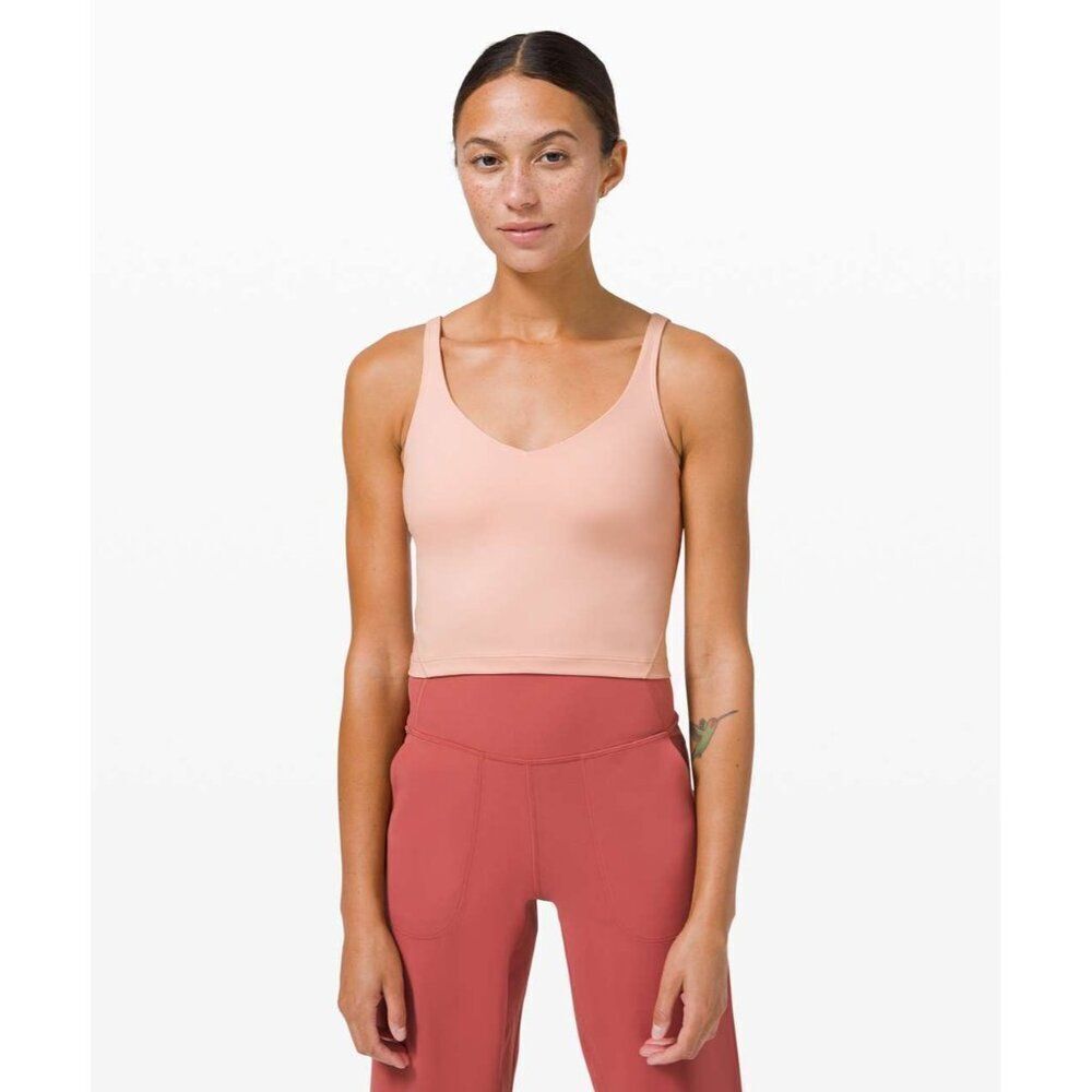 Lululemon Align Tank in Pink Mist, Size 8